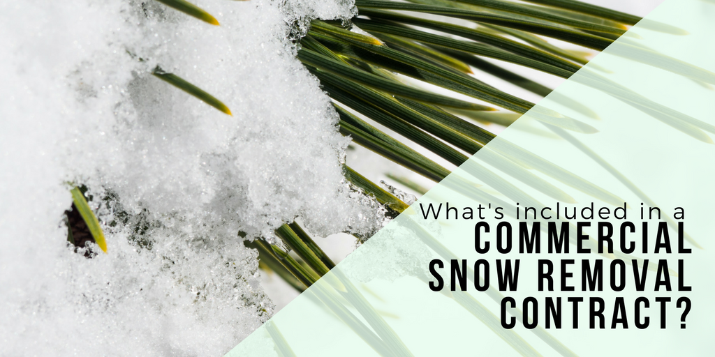 What Does a Typical Snow Removal Contract Include?